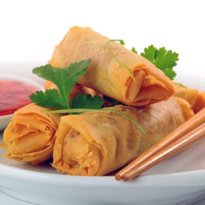 Corn Cheese Spring Roll